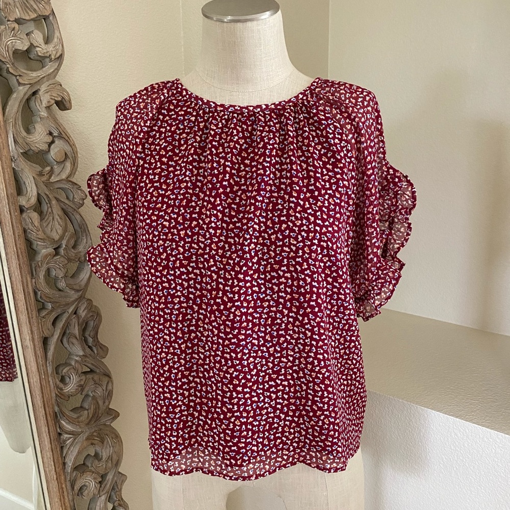 Madewell Short Sleeve Blouse - Picture 1 of 3